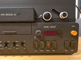 AS 6002 s HS půlstopý magnetofon ve výborném stavu (2) - 8