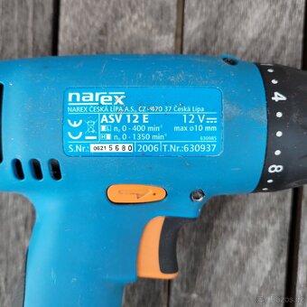 Aku vrtačka Narex - 8