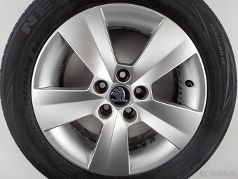 Škoda Rapid - Originání 15" alu kola - Letní pneu - 8