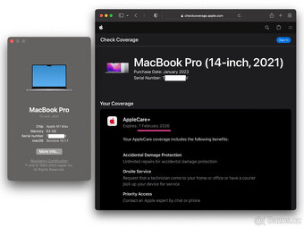 Apple MacBook Pro - M1 Max - 14" - 64 GB RAM - 2 TB (model  - 8
