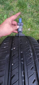 Disky Audi 16" A6, 225/60/16 - letní- pošlu na dobírku - 8