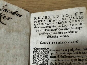 402 ročná EPIŠTOLA--rok vydania 1623--Laconicarum epistolaru - 8