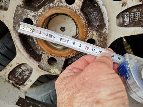 ALU KOLA 14, 4x98 FIAT, obuté 185/70/14 ZIMNÍ - 8