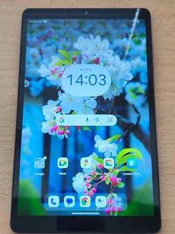 Tablet Lenovo M8 LTE 8" + obaly, sluchátka, paměťová karta. - 8
