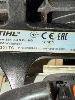 Motorova pila stihl ms201tc - 8