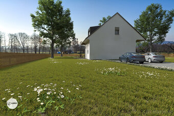 Pozemek 2.147 m2 v obci Vyšní Lhoty vč. sítí, projektu domu - 8