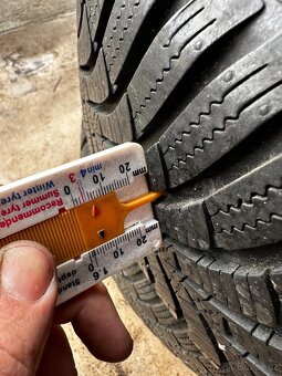 5x100 R15 5,5J ET40 + 185/65 88V Hankook zimné - 8