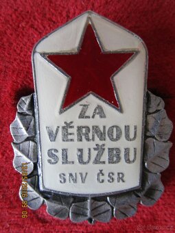 Medaile a odznaky SNV - 8