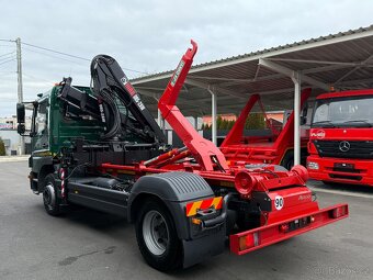 MERCEDES-BENZ ATEGO 1218 HÁKOVÝ NOSIČ vh100 HYDRAULICKÁ RUKA - 8