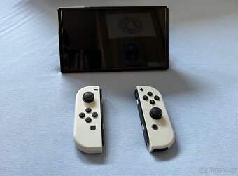 Nintendo Switch OLED, 256GB paměťová karta, obal, sklo - 8
