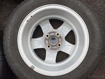 Prodám sadu ALU kol ROD 195/60 R15 zimní - 8