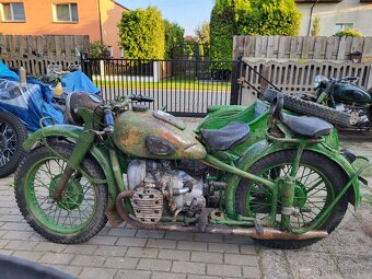 Dněpr,Ural M72 se sidecar - 8