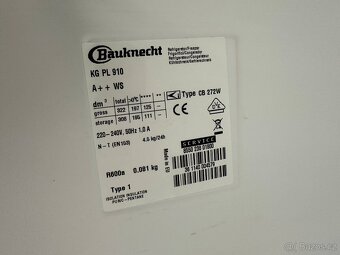 Lednice s mrazákem Bauknecht (160) - 8