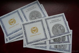 6x 1 oz stříbrná mince Germania Mint Allegorie 2019-2023 - 8