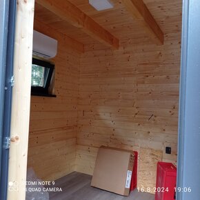 PRODÁM NOVÝ DŘEVĚNÝ  MODULOVÝ DŮM 12x4,3 - 8
