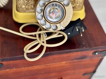 Telefon otočný - svatební - 8