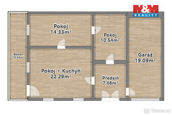 Prodej rodinného domu, 55 m², Mlázovy - Kolinec - 8