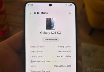 Samsung Galaxy S21 5G, 128GB - 8