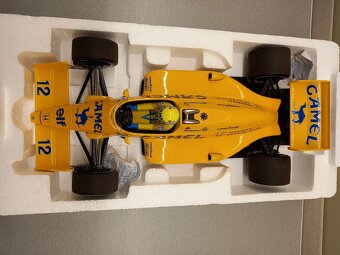 F1 LOTUS HONDA 99T MONACO 1987 AYRTON SENNA MINICHAMPS 1:18 - 8