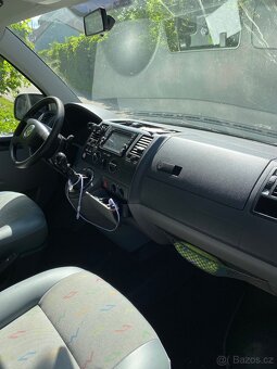 VW Transporter T5 bus 8 míst 1.9 tdi 85kw camper - 8