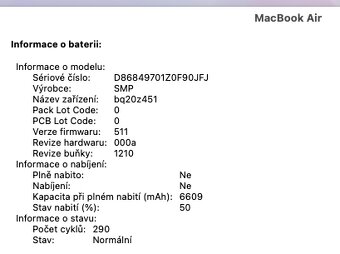 MacBook Air 13" 2017 / 1.8 GHz / 8 GB / 512 GB - 8