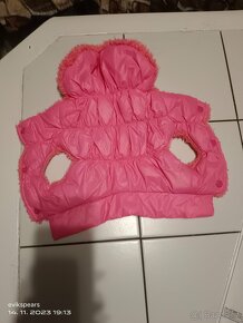 Bundička vesta pink nová Xs /S - 8