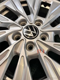 5x120 R17 Volkswagen T7 Originál Alu disky - ET 60 - 8