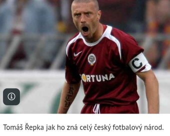 TOMÁŠ ŘEPKA (AC SPARTA PRAHA) - prodám dres Legendy ACS. - 8