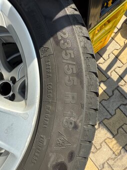 ORG. ALU KOLA AUDI 4KS ZIMNÍ PNEU CONTINENTAL 235/55 R18 - 8