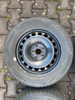Zimní plechová sada 205/55/16 Barum Polaris 5 - 8