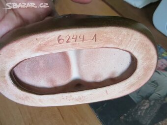 Slánka, cukřenka, džbán, lázeňské pítko - keramika. - 8