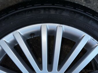 Original ALU kola VW Solitude 17" 7,5J ET47 pneu 205/50/R17 - 8