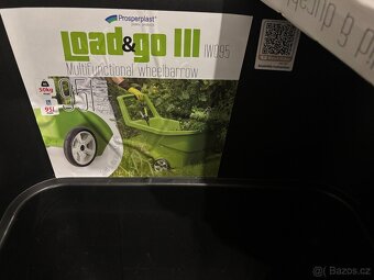 Prodám Vozík zahradní LOAD&GO III 95l černý - 8