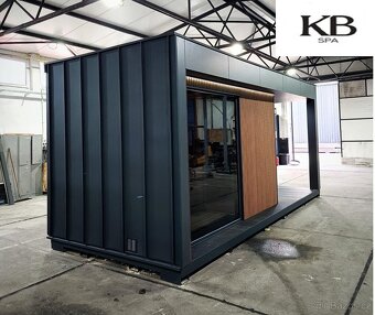 Zahradní sauna / kontejnerová sauna / venkovní sauna 6,0x2,5 - 8