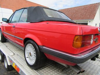 BMW E30 325I cabrio, r.v.89, 1.maj.,plná výbava, m technic p - 8