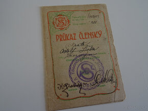 Obec sokolská-staré dokumenty-1926 vše od jednoho člena - 8