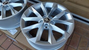 NOVÉ originální ALU kola ŠKODA 5x100 R16 Scala Kamiq Fabia - 8
