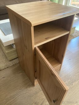 Dvě noční skřínky ASPELUND IKEA - 8