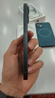 Apple iPhone 15 128GB, zánovní, perfektní stav,baterie 100% - 8