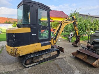 Minibagr Schaeff Hr 14 Váha 2.5T 5x lžíce hydraulická svahov - 8