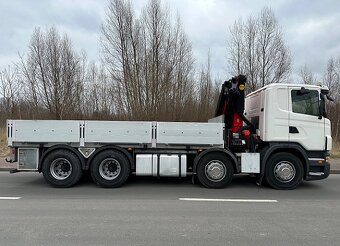 Scania G480 8x4 - valník s hydraulickou rukou Palfinger - 8