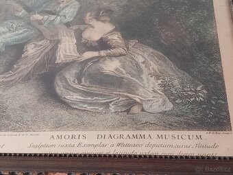 Obráz La Game d'Amour/Amoris Diagramma Musicum - 8