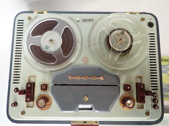 Kotoučový kufříkový magnetofon Tesla Sonet Duo ANP 210 - 8