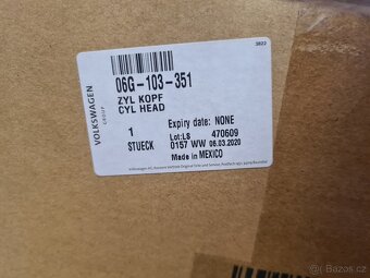 NOVÁ Hlava bloku válců 2.0FSI Caddy BSX - ORIGINÁL - 8