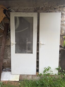 Prodám dřevěné dveře včetně kování, klik.. viz foto - 8