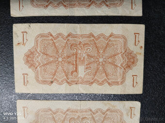 Korunové poukázky 1944 Československo - 8