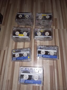 Audiokazety Fuji, Sony,basf - 8