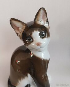 Porcelánová figura kočka - ROSENTHAL - 8