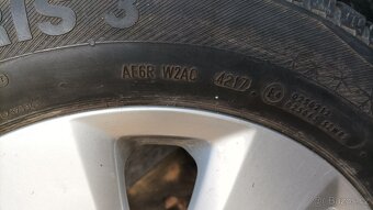 Alu kola AUDI 16" 5x112 + zimní pneumatiky Barum Polaris 3 - 8
