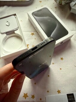 Prodám iPhone 15 Pro 256 GB Natural Titanium - 8